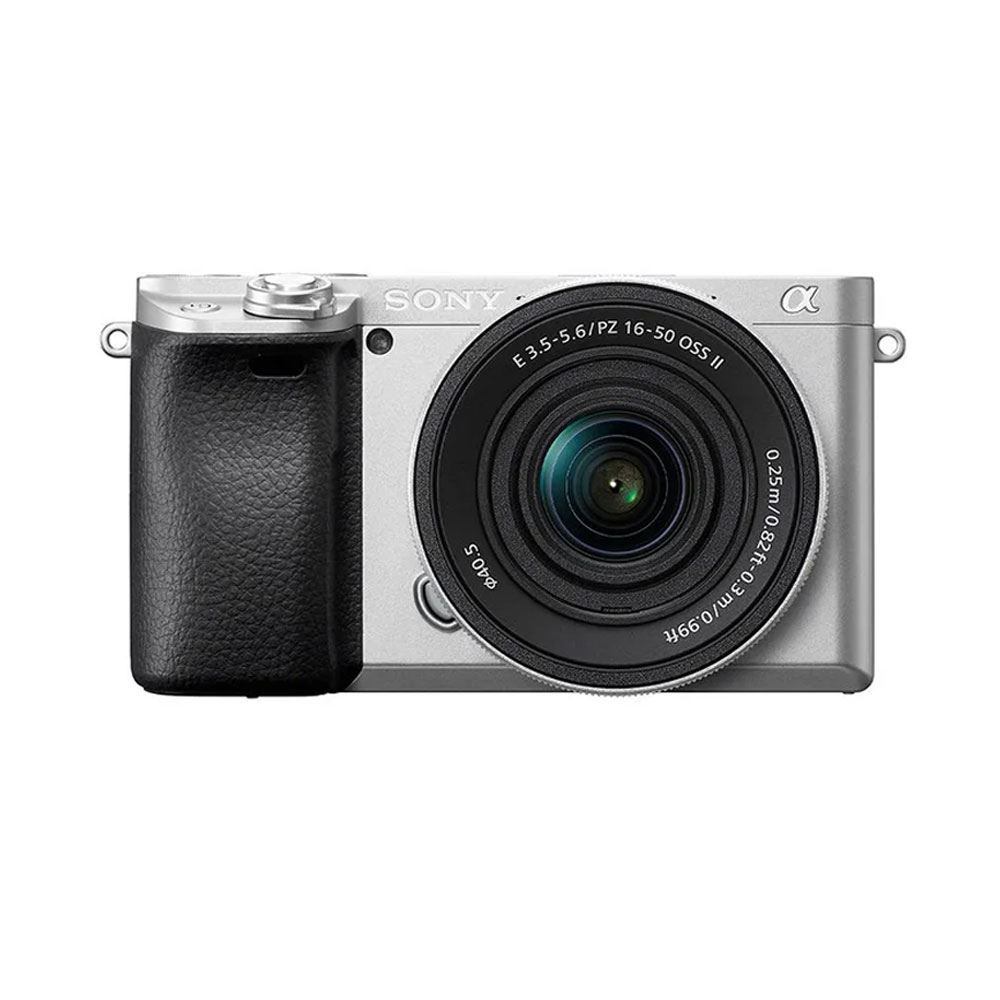 Camara Sony A6400 SILVER + E 16-50mm II (2da Version) (Gratis: Estuche + Mem.64GB)